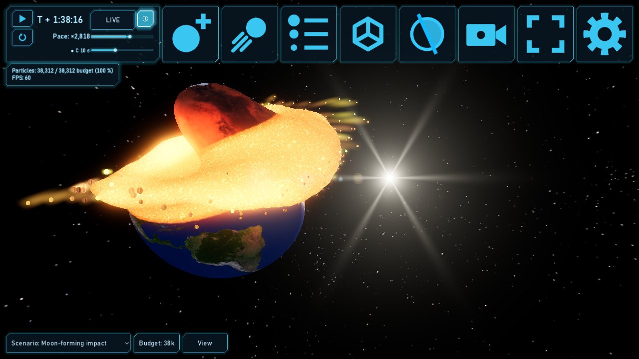 Moon-forming impact
